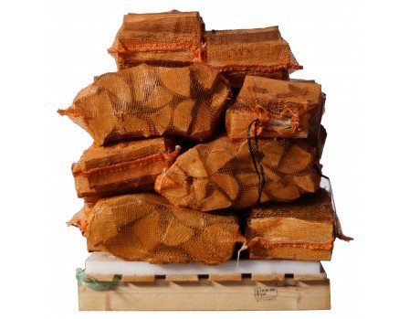 15 zakken gedroogd berkenhout a 20 liter