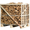 Halve pallet ovengedroogd eiken openhaardhout